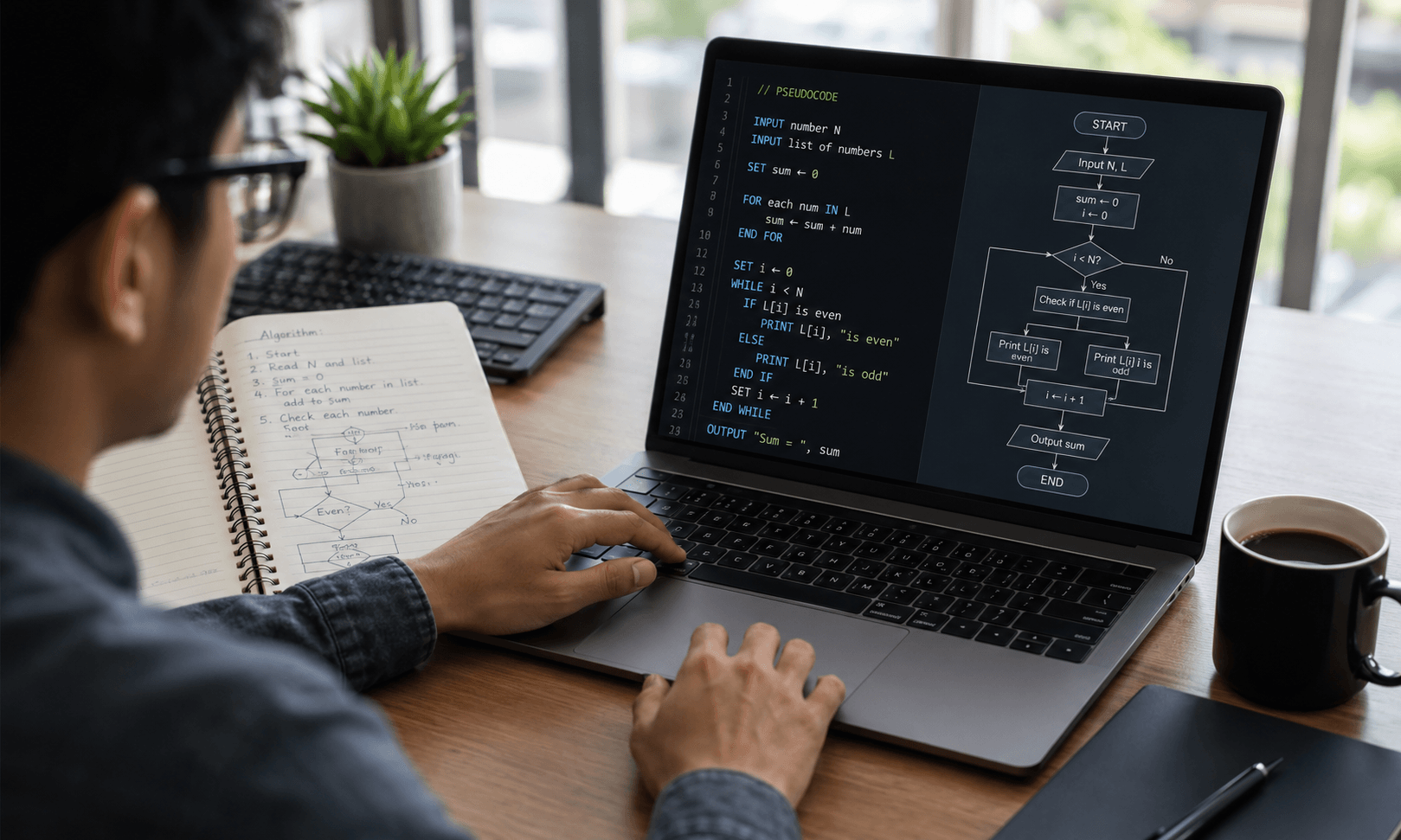 Pseudocode sebagai Dasar Logika Pemrograman Modern